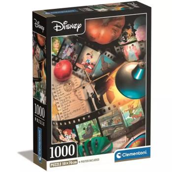 Disney klasszikusok 1000db-os Compact puzzle 50x70cm - Clementoni kép