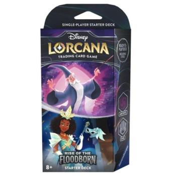 Disney Lorcana TCG Rise of the Floodborn Amethyst and Steel kép