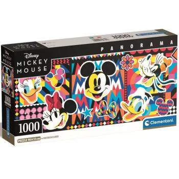 Disney: Mickey Egér klasszikus 1000db-os panoráma puzzle 98x33cm - Clementoni kép