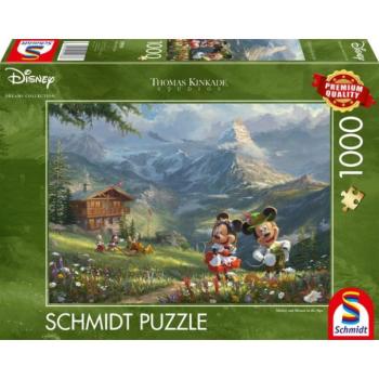Disney, Mickey & Minnie in the Alps, 1000 db (59938) Mickey & Minnie in den Alpen kép
