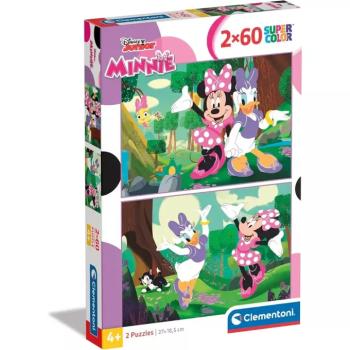 Disney Minnie egér 2x60db-os supercolor puzzle - Clementoni kép