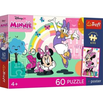 Disney Minnie egér 60db-os prémium plusz kids puzzle poszterrel - Trefl kép