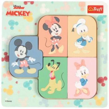 Disney Minnie egér és barátai fa formaillesztő puzzle - Trefl kép