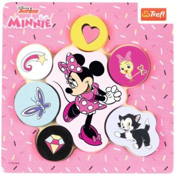 Disney Minnie egér fa formaillesztő puzzle - Trefl kép