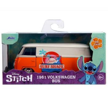 Disney Stitch – 1961 Volkswagen Busz 1:32 - Simba Toys kép