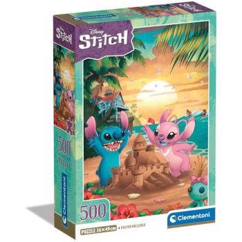 Disney Stitch 500 db-os puzzle - Clementoni kép