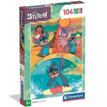 Disney Stitch A csillagkutya supercolor 104db-os puzzle - Clementoni