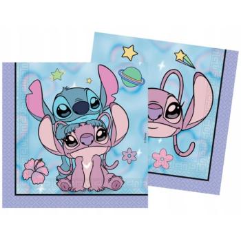 Disney Stitch és Angel 20db-os 2 rétegű papírszalvéta csomag kép