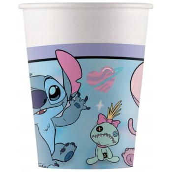 Disney Stitch és Angel papírpohár 8db-os szett 200ml kép