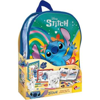 Disney Stitch rajziskola hátizsákban - Lisciani kép