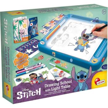 Disney Stitch rajziskola szett világító rajztáblával - Lisciani kép