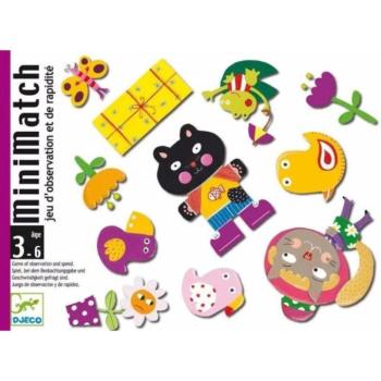 Djeco Minimatch memóriafejlesztő kártyajáték kép
