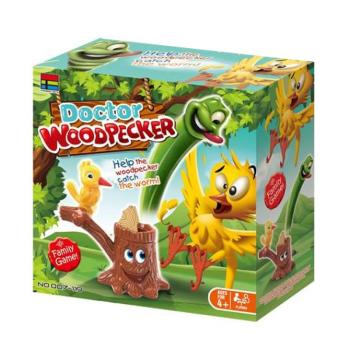 Doctor Woodpecker hernyós társasjáték kép