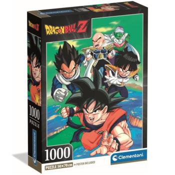 Dragon Ball Z Harcosok bevetésen 1000 db-os compact puzzle – Clementoni kép