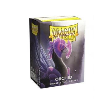 Dragon Shield Dual Matte Orchid Emme Morado 100 db kártyavédő kép