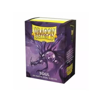 Dragon Shield Matte Metallic Purple/Soul 63x88 kártyavédő kép
