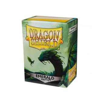 Dragon Shield Matte Verde Esmeralda 100 db kártyavédő kép