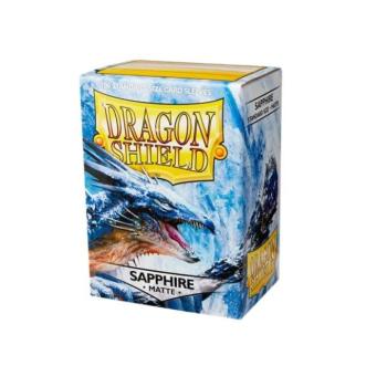 Dragon Shield Sapphire Matte Color Azul 100 db kártyavédő kép