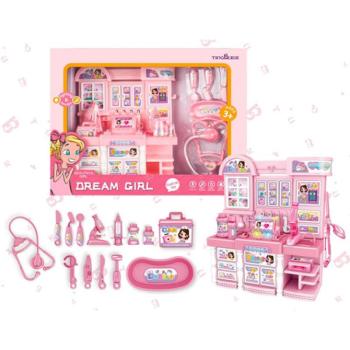 Dream Girl: Mini orvosi szett pulttal és kiegészítőkkel kép