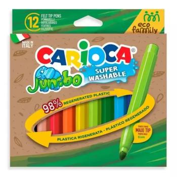 Eco Family Jumbo 12db-os filctoll szett 6 mm - Carioca kép