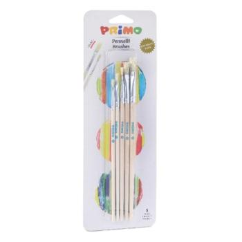 Ecset készlet PRIMO lapos (0,2,4,6,8) 5 darabos kép
