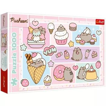 Édes Pusheen 1000db-os puzzle - Trefl
