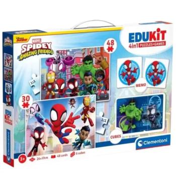 Edukit: Spidey 4 az 1-ben játékgyűjtemény - Clementoni kép