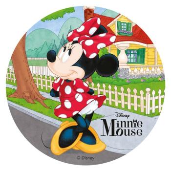 Ehető papír - Minnie Mouse 20 cm kép