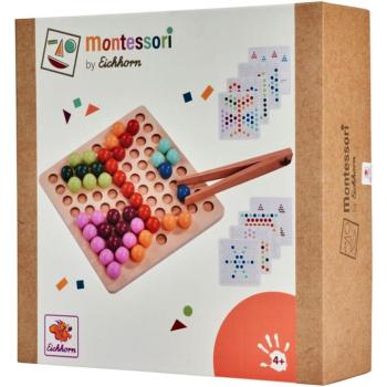 Eichhorn: Montessori Csipeszes golyókirakó fejlesztőjáték kép