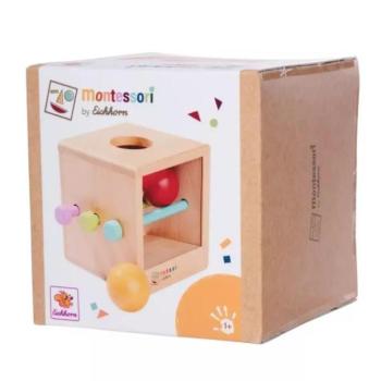 Eichhorn: Montessori Fa Golyóbedobó Doboz – Készségfejlesztő játék a legkisebbeknek - Simba Toys kép
