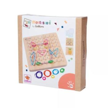 Eichhorn: Fa Montessori Geoboard – Formák, fantázia és finommotorika fejlesztése - Simba Toys kép