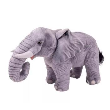 Elefánt plüssfigura - 40 cm, álló kép