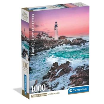 Első hóesés Portland Headnél HQC 1000 db-os puzzle poszterrel - Clementoni kép