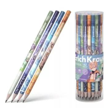 ErichKrause: Manga mintás grafitceruza - HB, háromszögletű, többféle kép