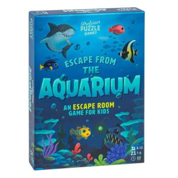 Escape from the Aquarium társasjáték, angol nyelvű kép
