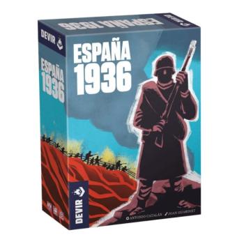 Espana 1936 társasjáték, angol nyelvű kép
