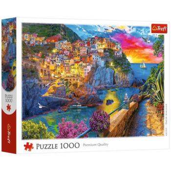 Esti séta a Cinque Terrében 1000db-os puzzle - Trefl kép