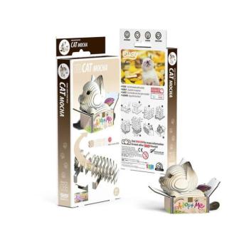 EUGY Macska - Mocha 3D puzzle kép