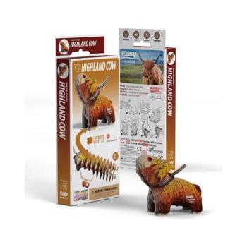 EUGY Skót-felföldi marha 3D puzzle