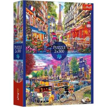 Európai fővárosok 2x500db-os puzzle - Trefl kép