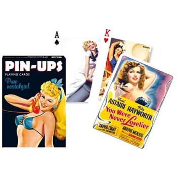 Exkluzív römi kártya - Pin-ups 1x55 lap - Piatnik kép