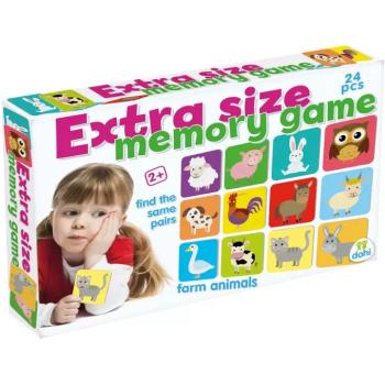 Extra Méretű Memóriajáték - Farm Állatok kép