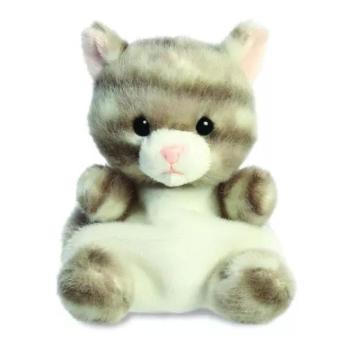 Ezüst Kitty cica plüssfigura - 11 cm kép