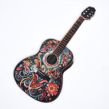 Fa kirakó felnőtteknek | Menő Gitár | 152 darab | Lézervágott fa | Közepes | Fantázia alakú darabok | 29 x 21 cm | Lubiwood kép