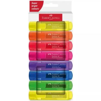 Faber-Castell: 1546 Neon fluorescent 8 db-os szövegkiemelő filctoll szett kép