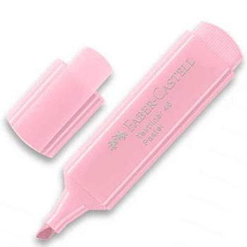 Faber-Castell: 1546 Szövegkiemelő pasztell pink színben 1db kép