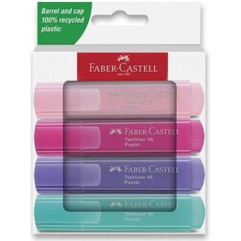 Faber-Castell: 1546 Szövegkiemelő pasztell színben 4db-os szett kép