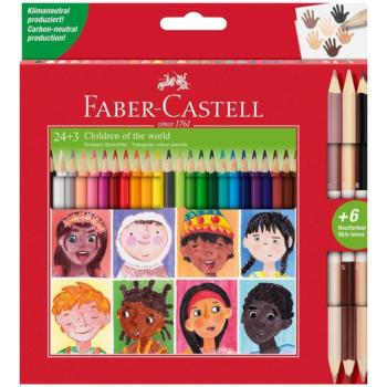 Faber-Castell: 24+3db-os színes ceruza szett