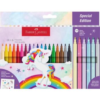 Faber-Castell: 24db-os filctoll szett unikornisos kép
