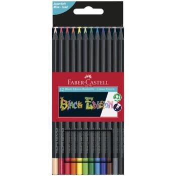 Faber-Castell: Black Edition színes ceruza szett 12db-os kép